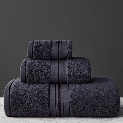 Household Gift Cotton Towel Soft Quick Absorbent Bath Towel Adult Comfort Face Towel Hand Towel Bath Towel Sets
