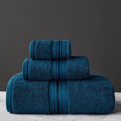 Household Gift Cotton Towel Soft Quick Absorbent Bath Towel Adult Comfort Face Towel Hand Towel Bath Towel Sets